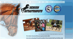 Desktop Screenshot of joensuunratsastusopisto.net